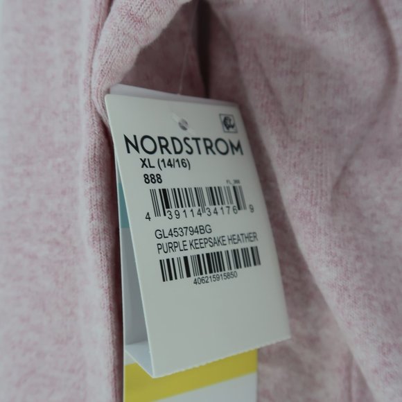 Zella Girls Purple Keepsake Heather Hooded Sweatshirt XL 14/16 NWT - Picture 5 of 7